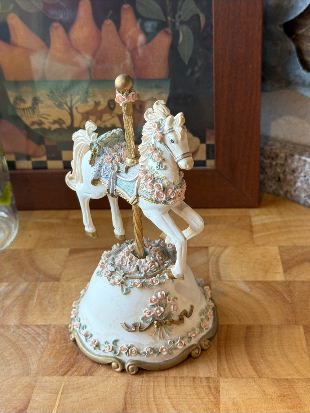 San Francisco Music Box Company Carousel Horse